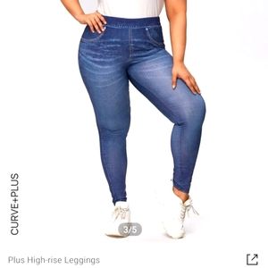 Plus High Rise Leggings
